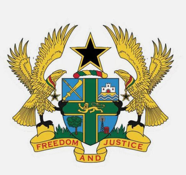 Ghana Coat of Arms - National emblem representing unity and strength