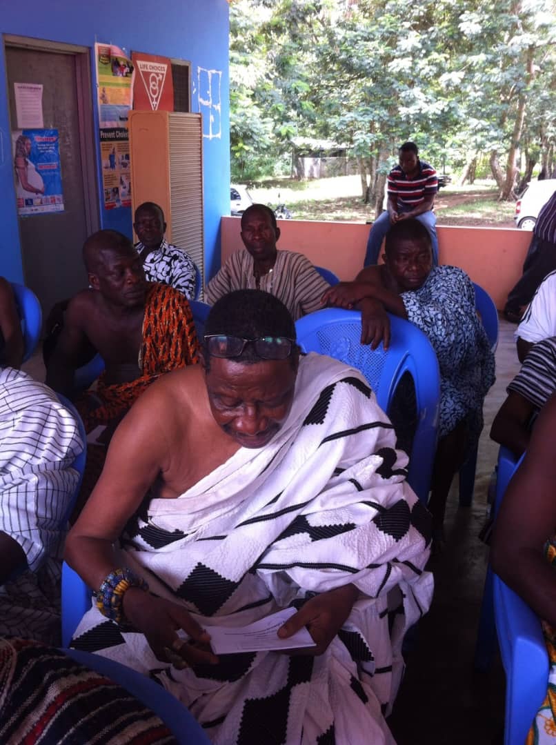 Chiefs at the meeting